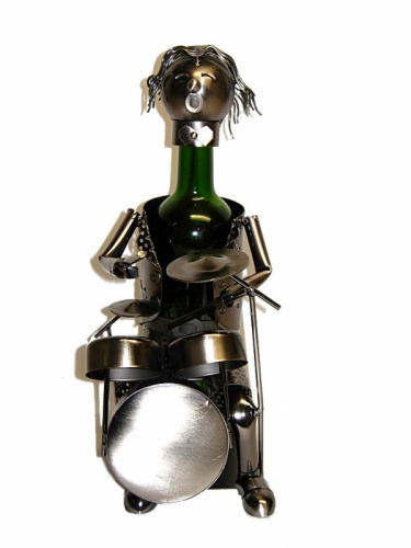 Drummer Wine Bottle Holder-0