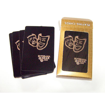 Comedy Tragedy Playing Cards-0