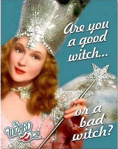 Wiz of Oz Glinda Good Witch Metal Sign-0