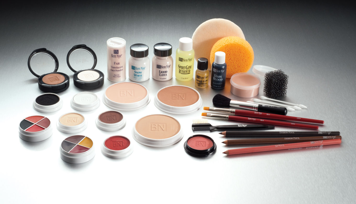 Ben Nye Professional Cake Makeup Kit - Buy Drama Gear