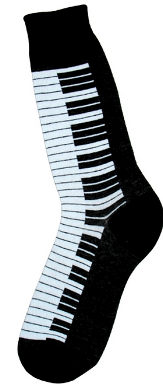 Men's Piano Socks-0