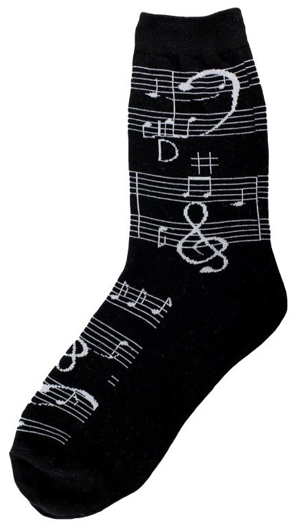 Men's Music Note Socks -0